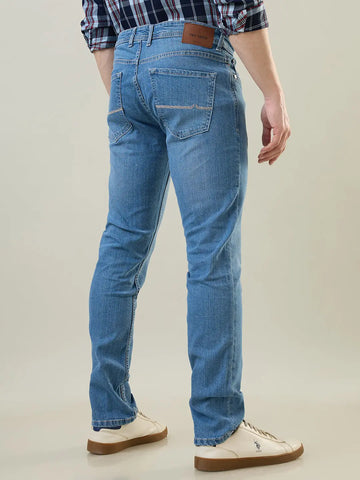 Light Indigo Ferdinand Slim Tapered Jeans TIM PARIS