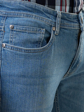 Light Indigo Ferdinand Slim Tapered Jeans TIM PARIS