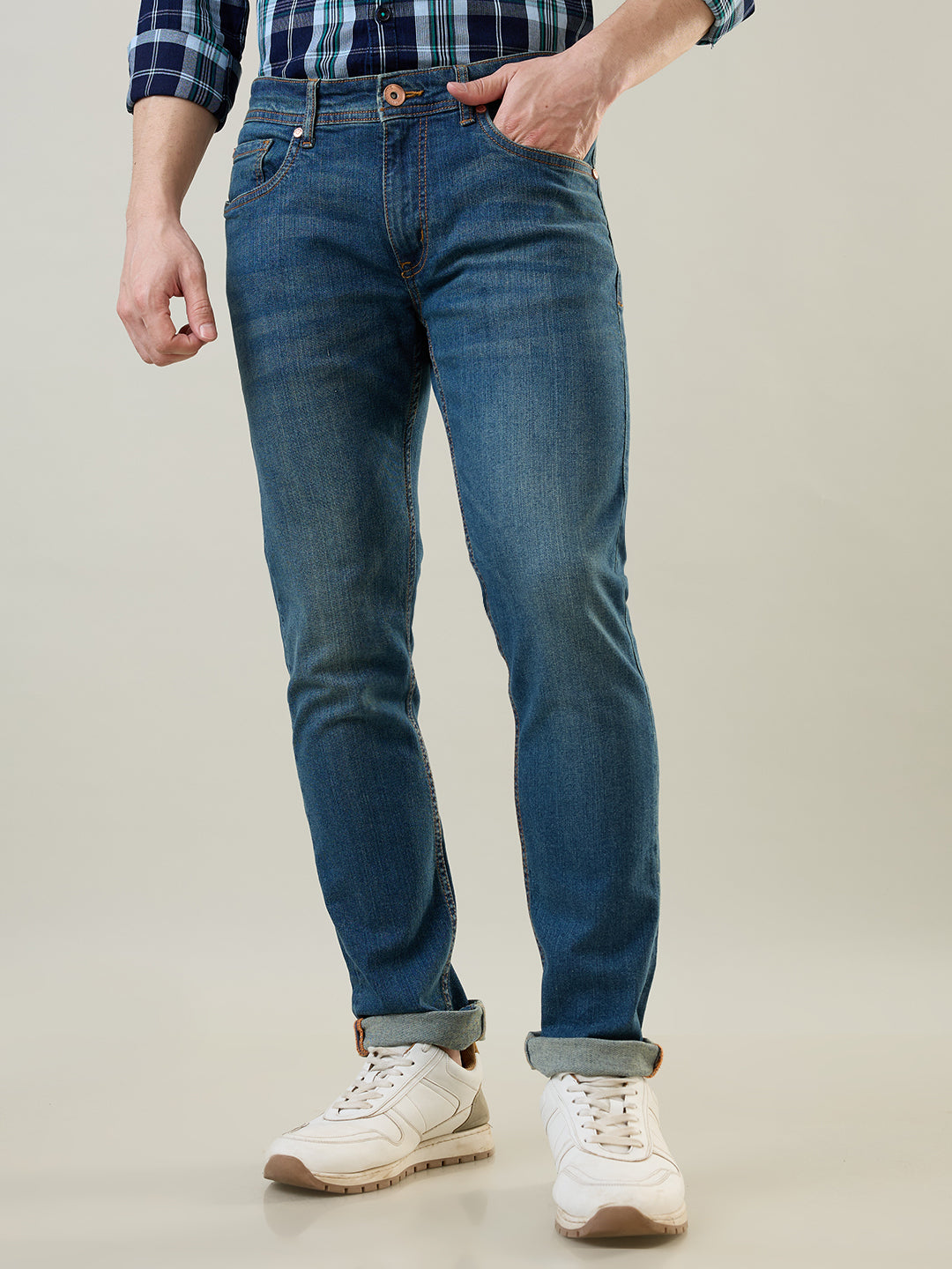 Medium Tint Ferdinand Slim Tapered Jeans