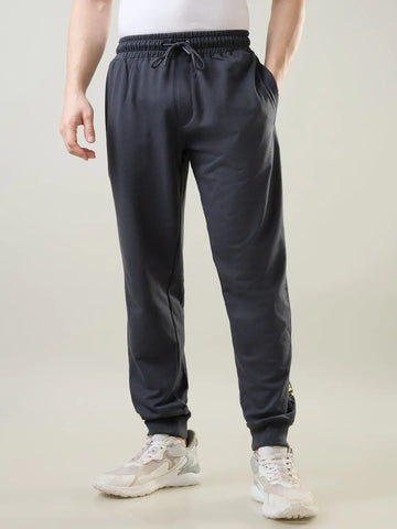 Black Oyster Regular Fit Joggers Tim Paris