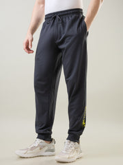 Black Oyster Regular Fit Joggers