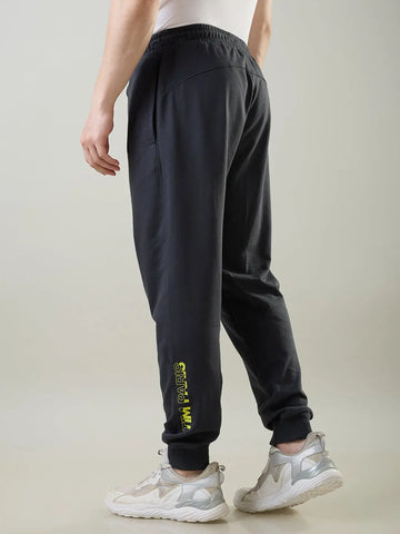 Black Oyster Regular Fit Joggers Tim Paris