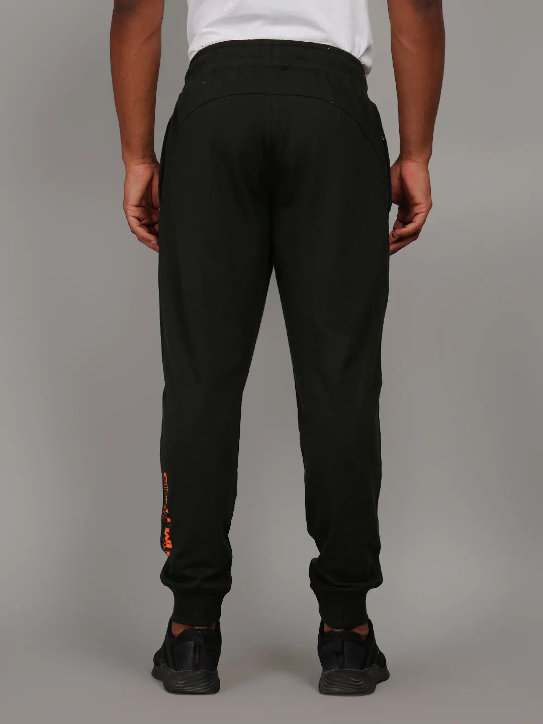 Deep Forest Green Regular Fit Joggers Tim Paris