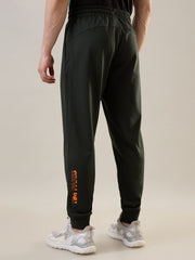 Deep Forest Green Regular Fit Joggers