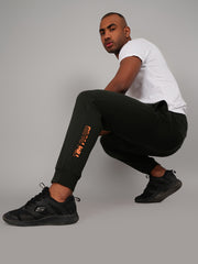 Deep Forest Green Regular Fit Joggers
