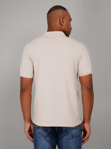 Beige Polo T-shirts Tim Paris