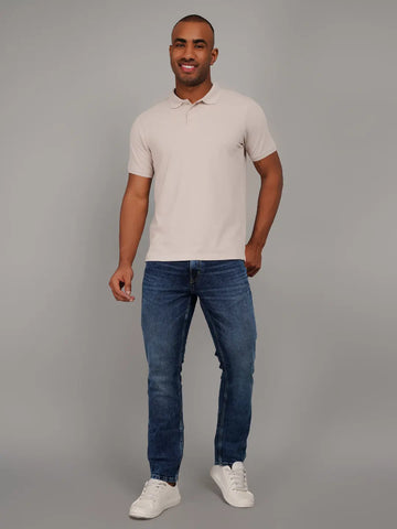 Beige Polo T-shirts Tim Paris