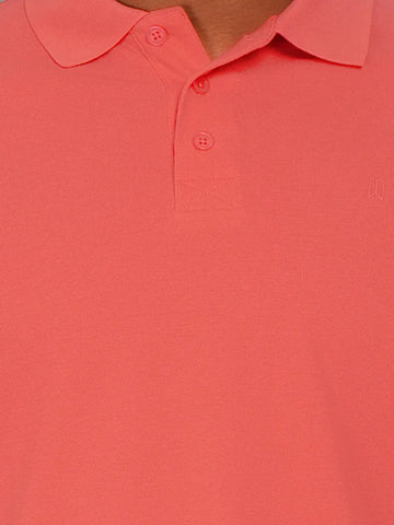 Coral Polo T-shirts Tim Paris