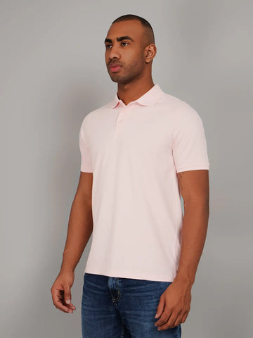 Pink Polo T-shirts Tim Paris