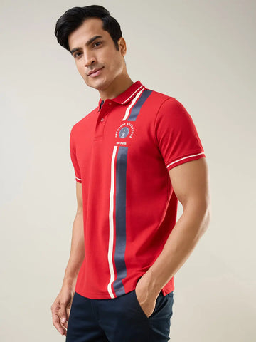 Salsa Red Polo T-Shirt Tim Paris