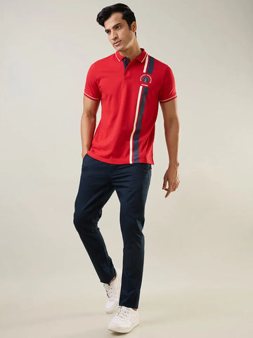Salsa Red Polo T-Shirt Tim Paris