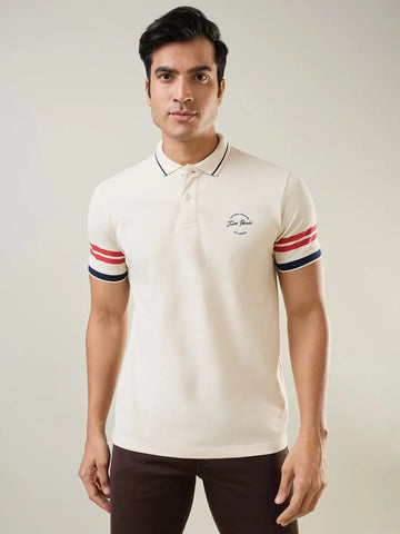 Egret Polo T-Shirt Tim Paris