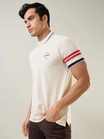 Egret Polo T-Shirt Tim Paris