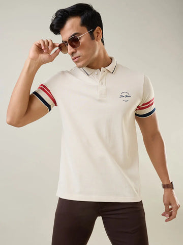 Egret Polo T-Shirt Tim Paris
