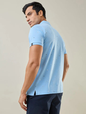 Dutch Canal Printed Regular Fit T-Shirt TIM PARIS