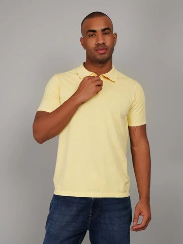Pale Banana Polo T-Shirt Tim Paris