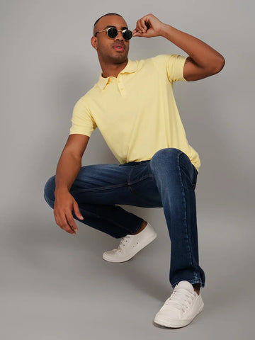 Pale Banana Polo T-Shirt Tim Paris