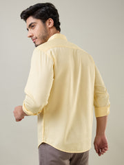 Yellow Solid Shirt