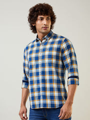 Orange Checkered Shirt
