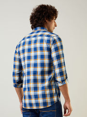 Orange Checkered Shirt