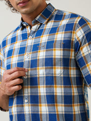 Orange Checkered Shirt