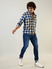 Orange Checkered Shirt