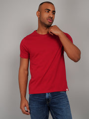Scooter Red Solid T-Shirt