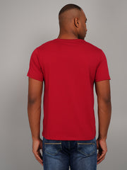 Scooter Red Solid T-Shirt