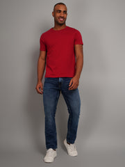 Scooter Red Solid T-Shirt
