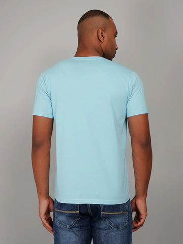 White Cut & Sew Regular Fit T-shirt Tim Paris