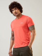 Coral Graphic Print Regular Fit T-shirt
