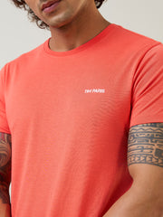 Coral Graphic Print Regular Fit T-shirt