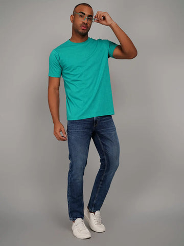 Porcelain Green AOP Print T-Shirt Tim Paris