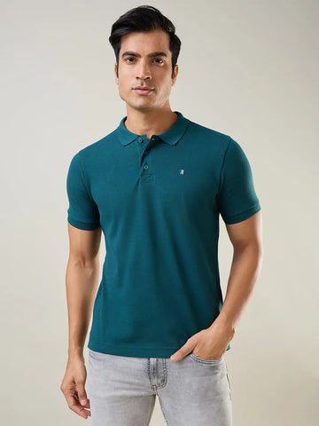 Bottle Green Polo T-Shirt Tim Paris