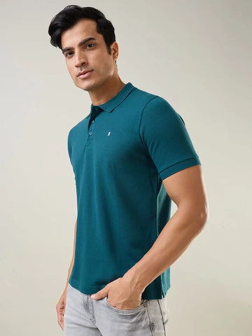 Bottle Green Polo T-Shirt Tim Paris