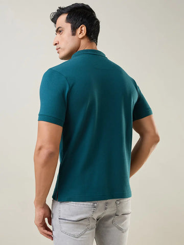 Bottle Green Polo T-Shirt Tim Paris