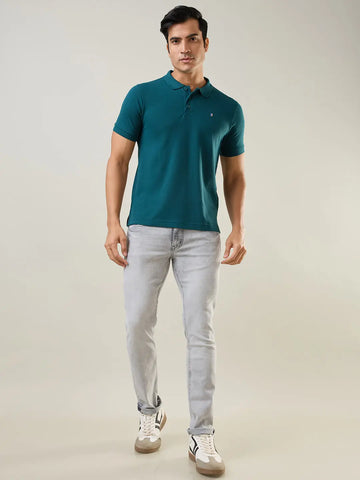 Bottle Green Polo T-Shirt Tim Paris