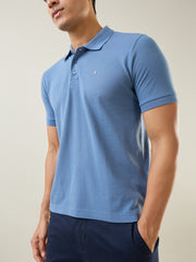 Med Blue Polo T-Shirt
