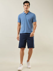 Med Blue Polo T-Shirt