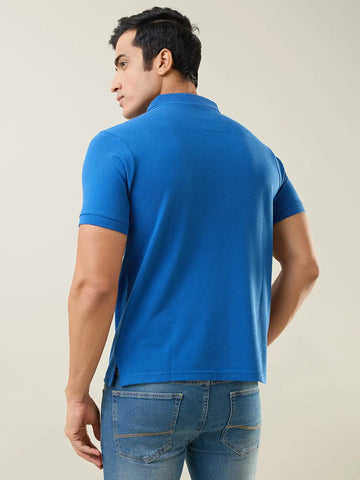 Royal Blue Polo T-Shirt Tim Paris
