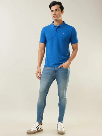 Royal Blue Polo T-Shirt Tim Paris