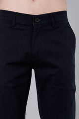 Navy Blue Louis Slim Tapered Fit Chinos