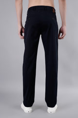 Navy Blue Louis Slim Tapered Fit Chinos