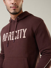 Chocolate Plum Printed Sweatshirt