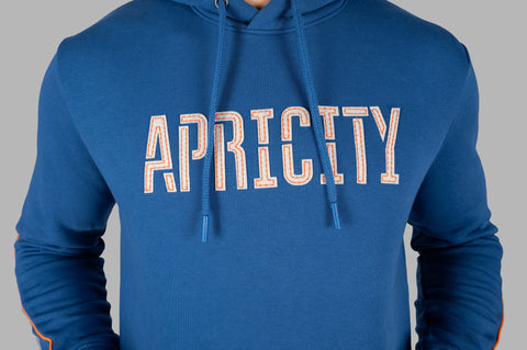 Blue Apricity Printed Hoodie Tim Paris