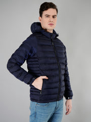 Navy Bomber Regular Fit Jacket