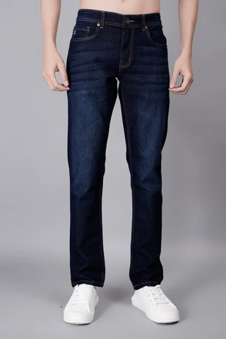 Dark Indigo Ferdinand Slim Tapered Jeans Tim Paris