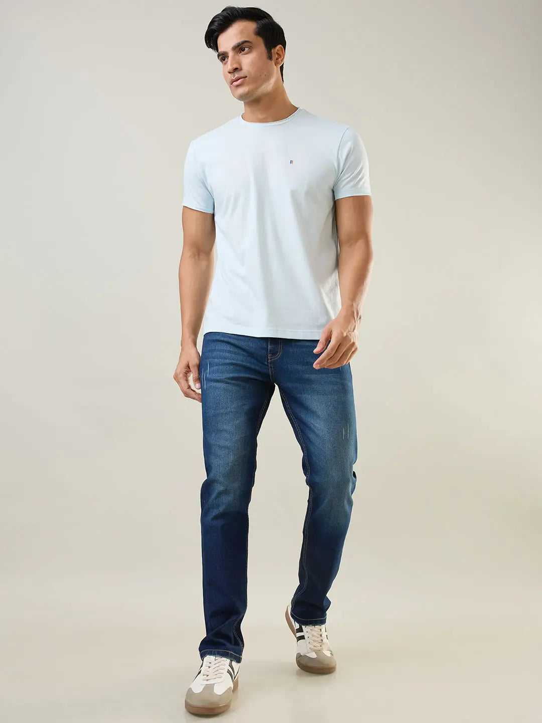 Dark Tint Parker Slim Straight Jeans TIM PARIS