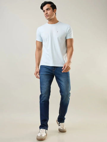 Dark Tint Parker Slim Straight Jeans TIM PARIS