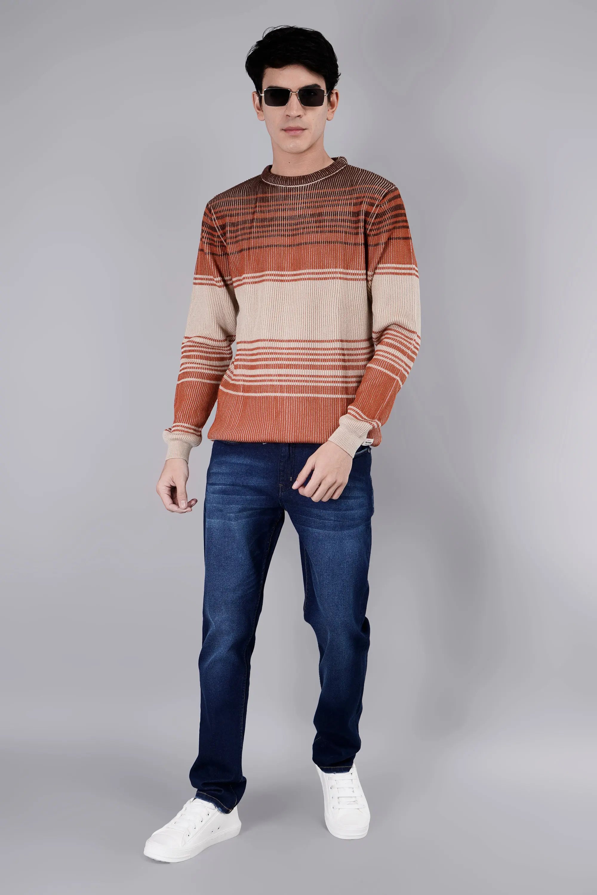 Dark Indigo Ferdinand Slim Tapered Jeans Tim Paris